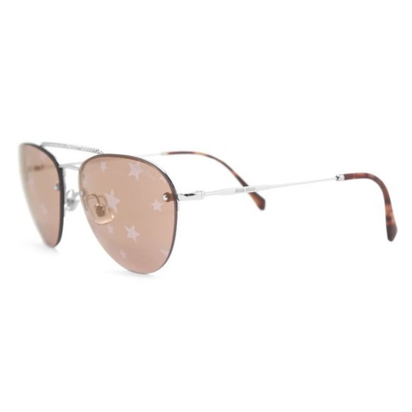 Miu Miu Star Aviator Sunglasses - Picture 2 of 5